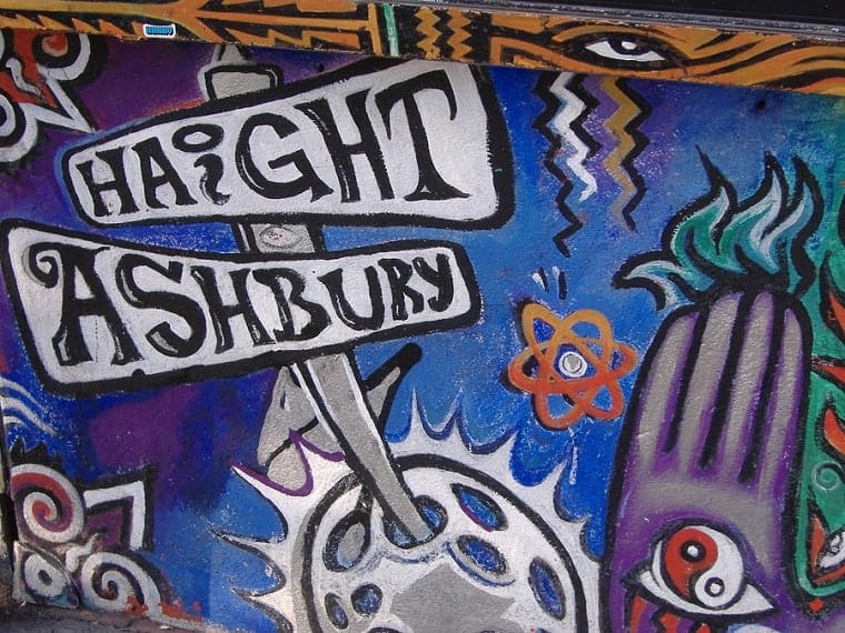 Haight Ashbury Mural - Bible an authority in your life