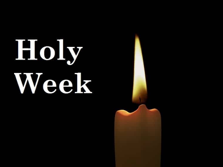 Holy Week - candle