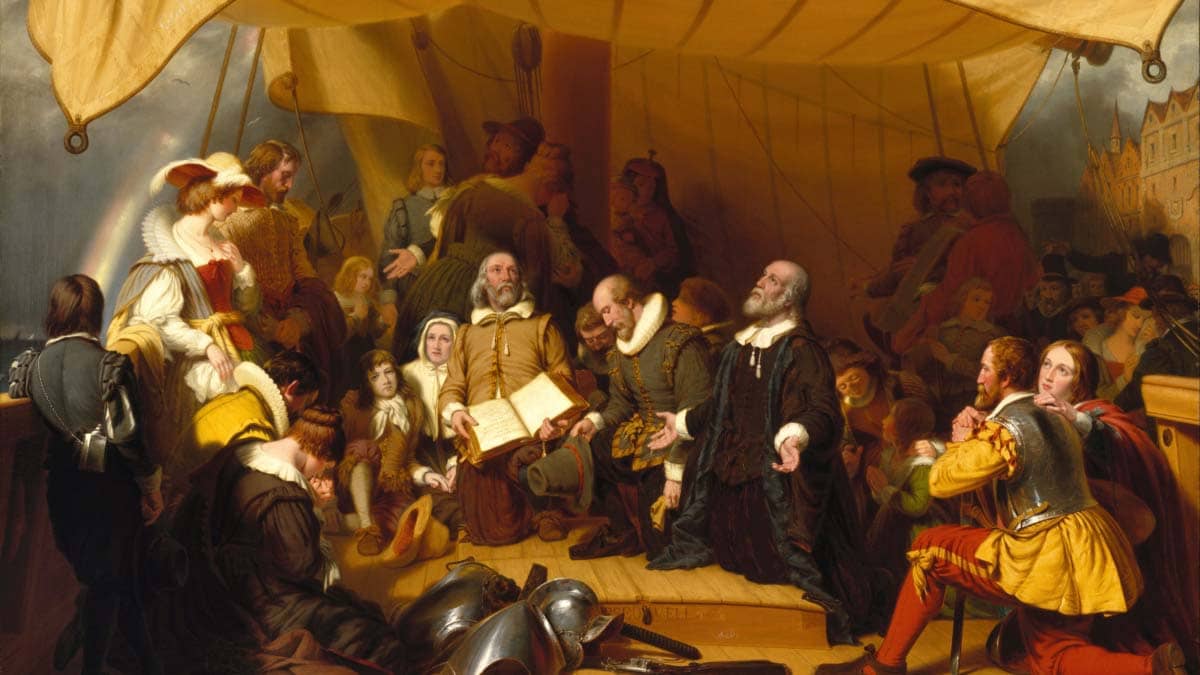 sermon The Embarkation of the Pilgrims 1857 Robert Walter Weir