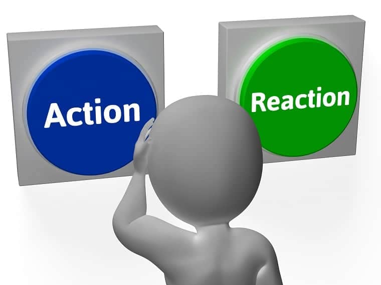 action - reaction - consequences