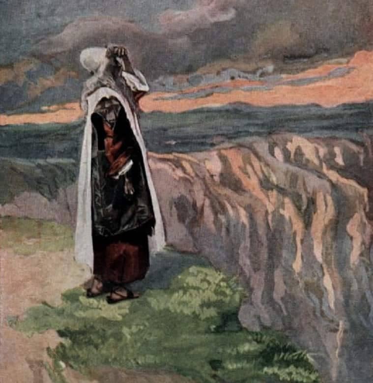 Moses sees the promised land