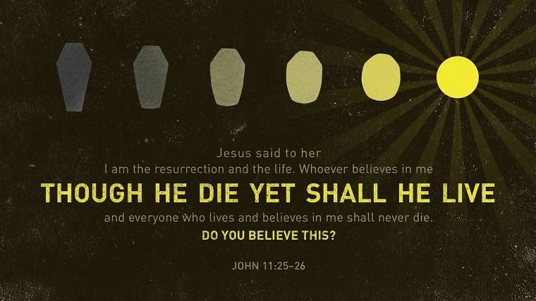 John 11:25-26 Resurrection and the Life