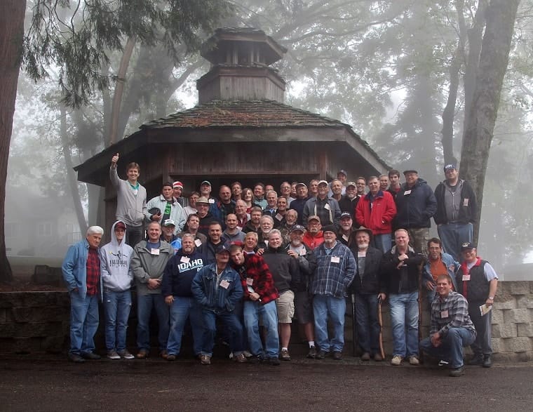 Riverview Mens Retreat on the mountaintop