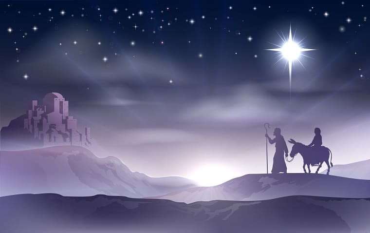 Mary's Christmas Story - trip to Bethlehem