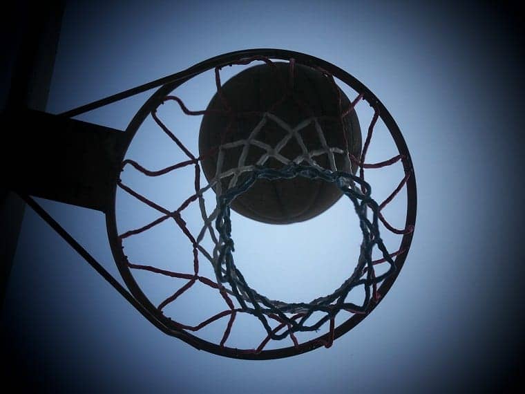 basketball hoop - thankfulness