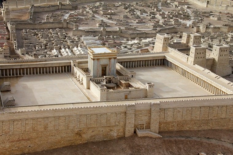 Temple where Zechariah was a priest