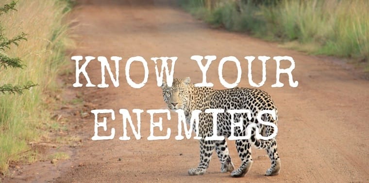 know your enemies - three enemies