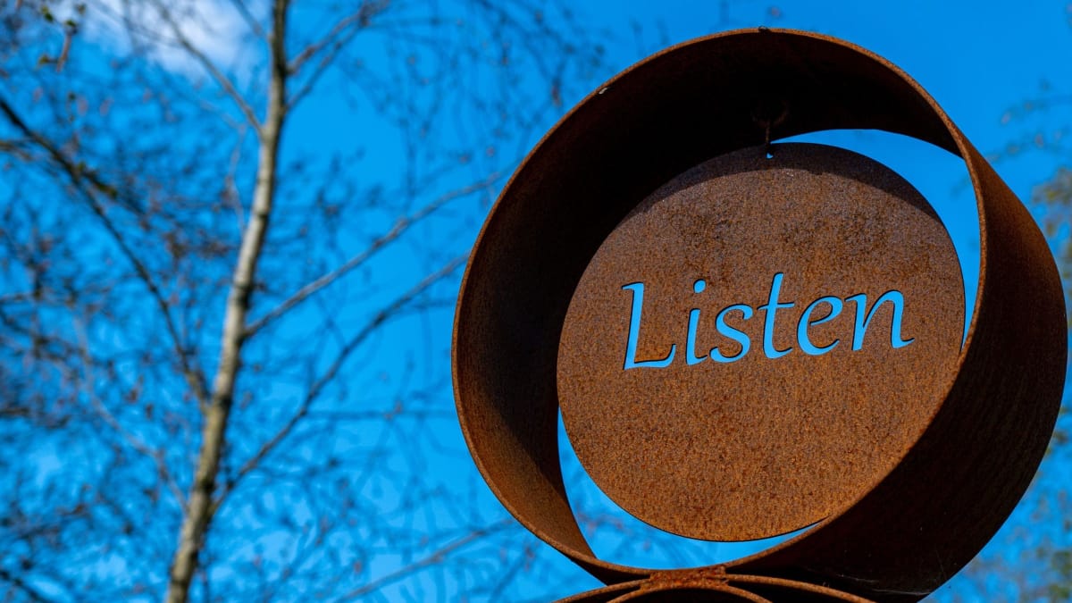 Spiritual growth comes by listening