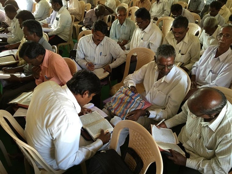 Nellore Pastors Conference discussion time